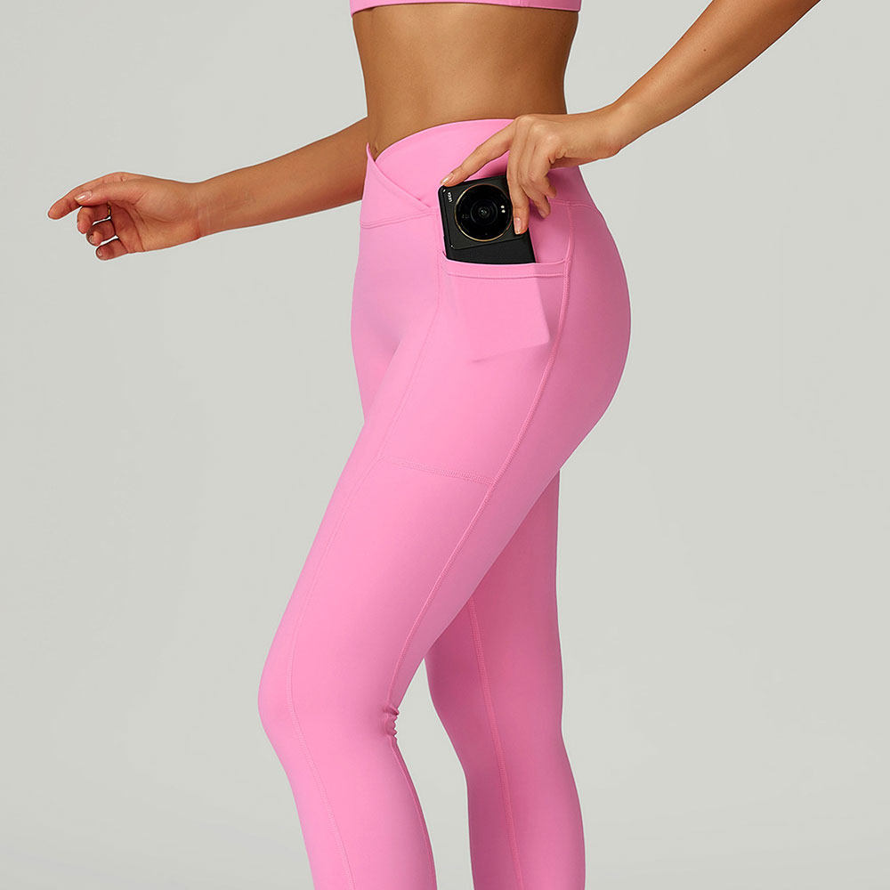 Crossfit Equipment - Legging Yoga Wanita Model Cross Waist,