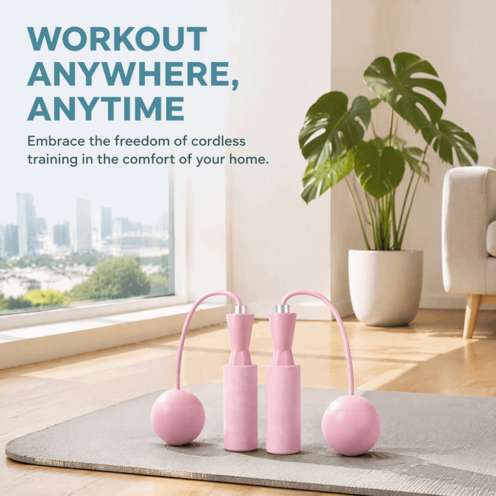 Tali Lompat Tanpa Kabel Bahan  - Skipping Rope Pvc ulasan dan harga