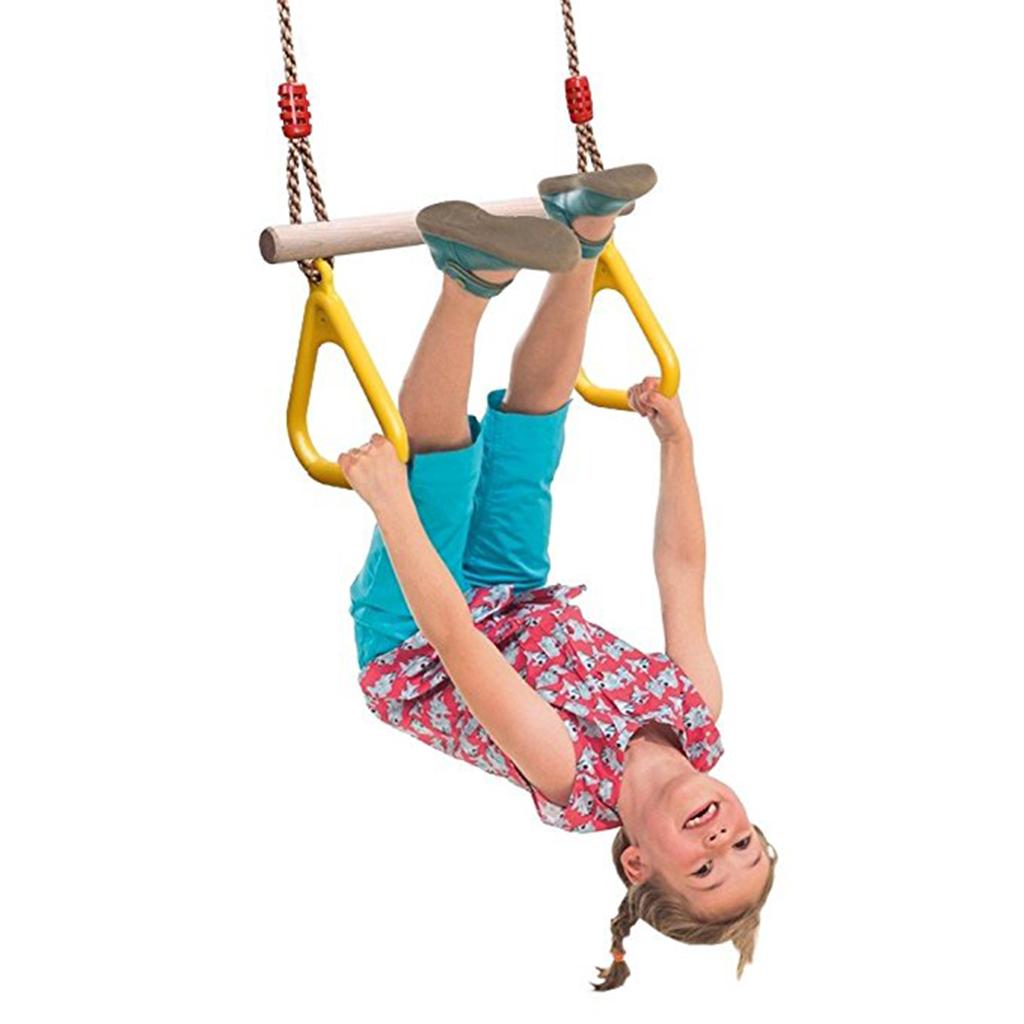 Ayunan Kayu untuk Kegembiraan  - Gymnastic Ring Wood ulasan dan harga