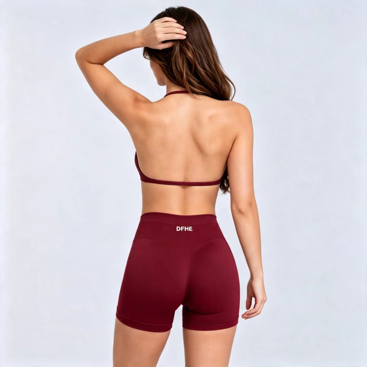 Celana Pendek Yoga Wanita DFHE - Crossfit Yoga ulasan dan harga